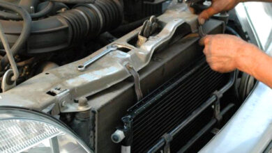 Радіатор кондиціонера автомобіля заміна